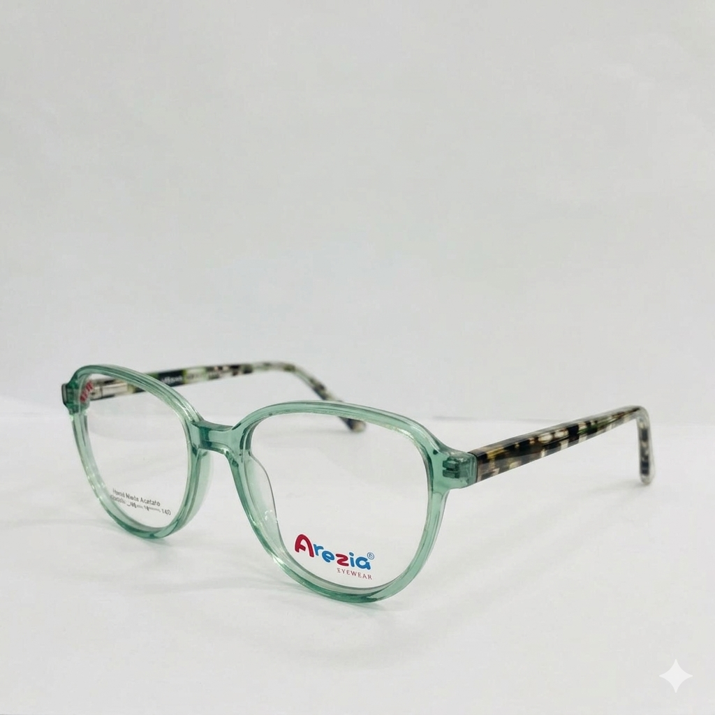 Armazón Oftálmico/Kids Arezia A3050K Verde/Carey
