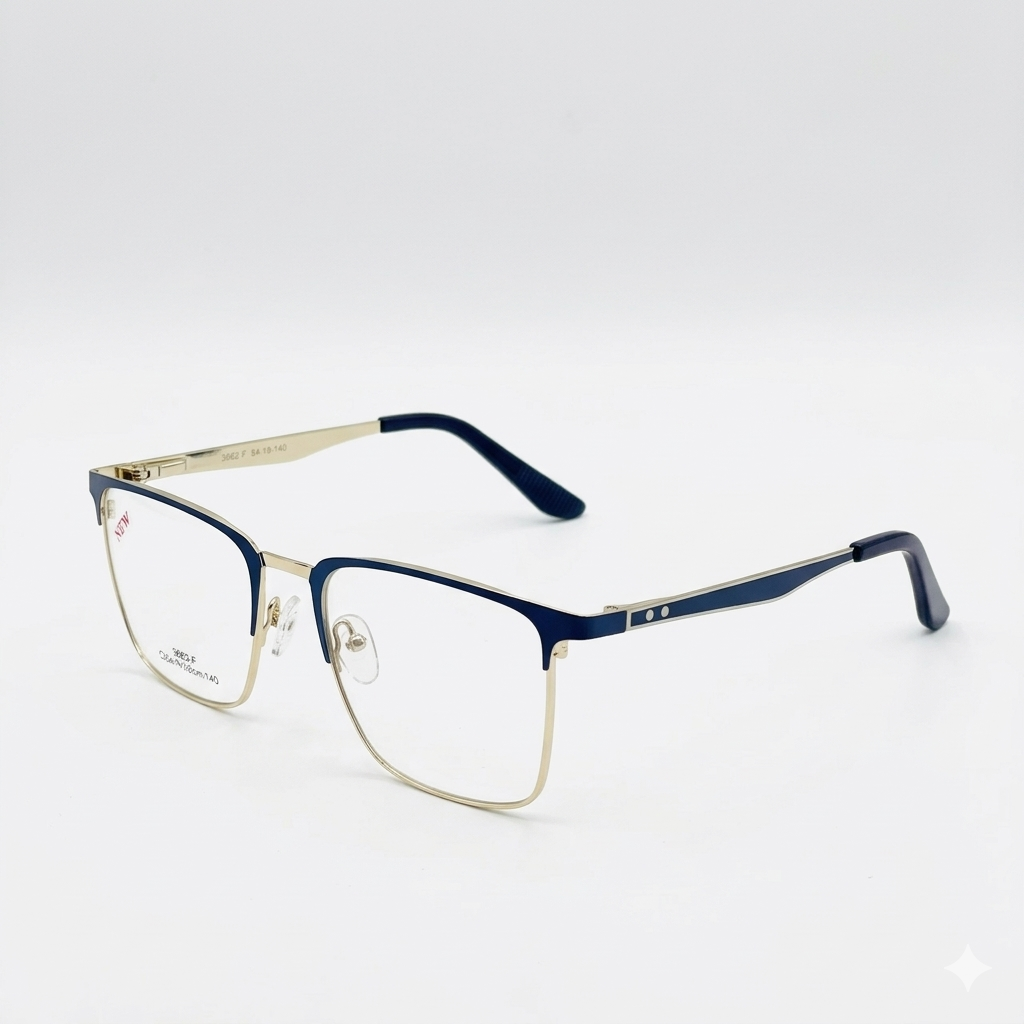 Armazón Oftálmico NEW 3682F AZUL/DORADO