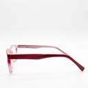 Armazón Oftálmico CAFFSEN 1841 ROJO/TRANSPARENTE