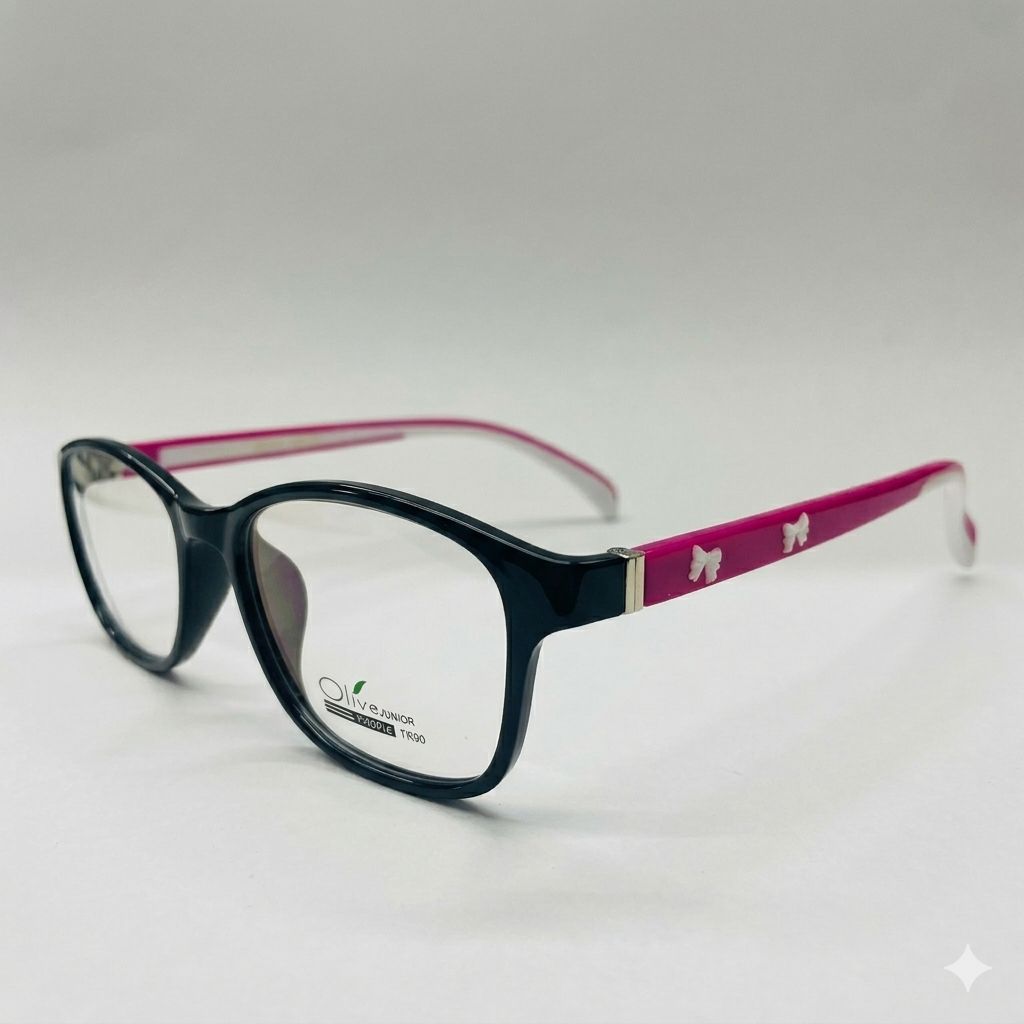 Armazón Oftálmico/Kids Olive People DHR7015C Negro/Rosa