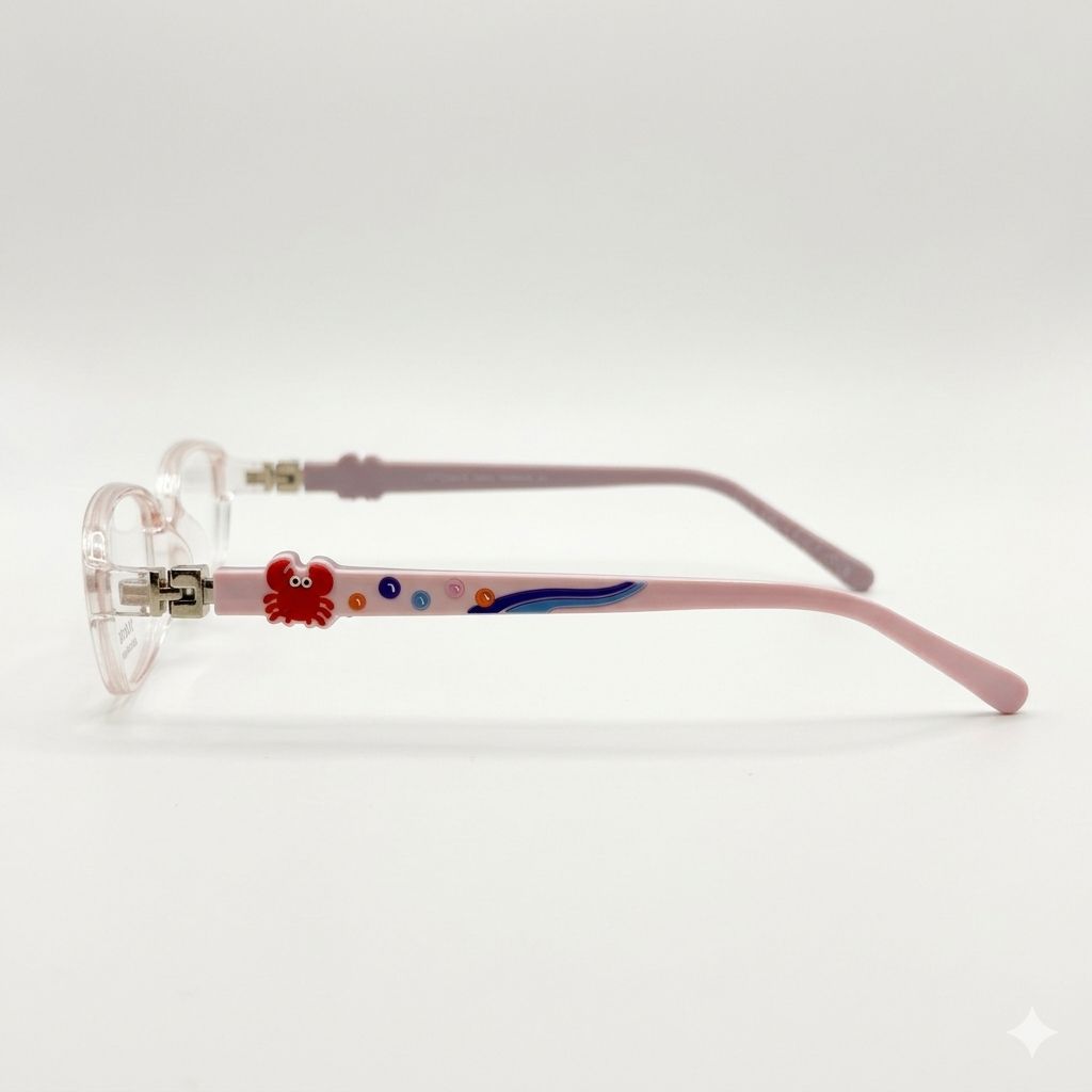Armazón Oftálmico/Kids Olive Kids Kids-1517P Rosa/Transparente/Estampado