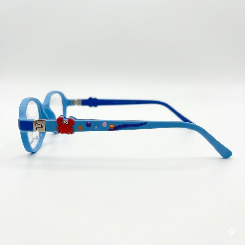 Armazón Oftálmico/Kids Olive Kids Kids-1517P Azul/Estampado