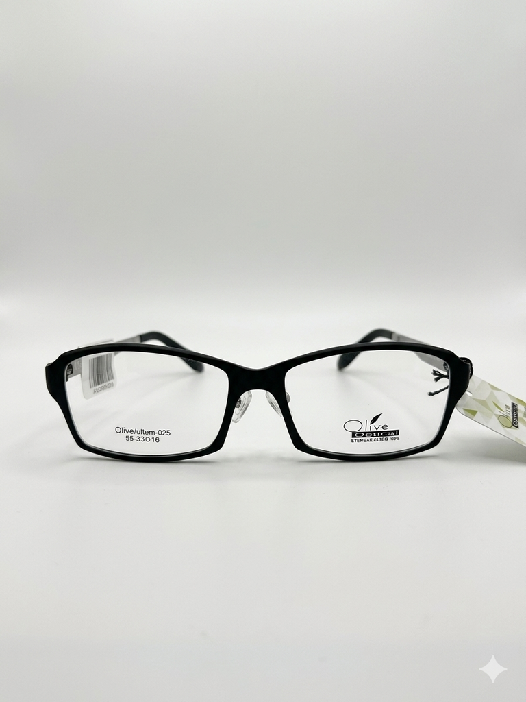Armazón Oftálmico Olive Optical ultem-025 Negro/Gris