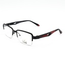 Armazón Oftálmico Olive People ALUMINUM-2002 Negro/Rojo