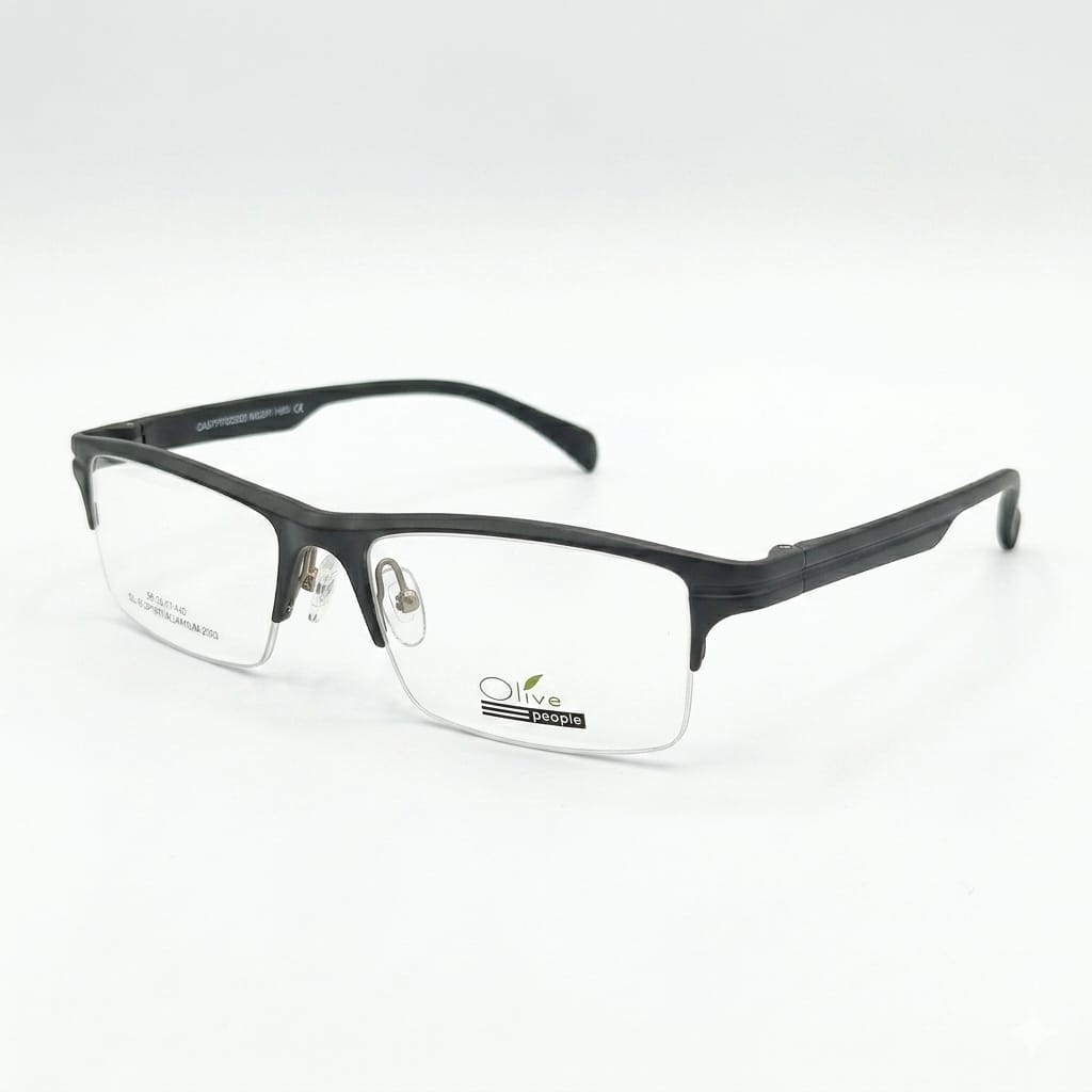Armazón Oftálmico Olive People ALUMINUM-2003 Negro/Gris