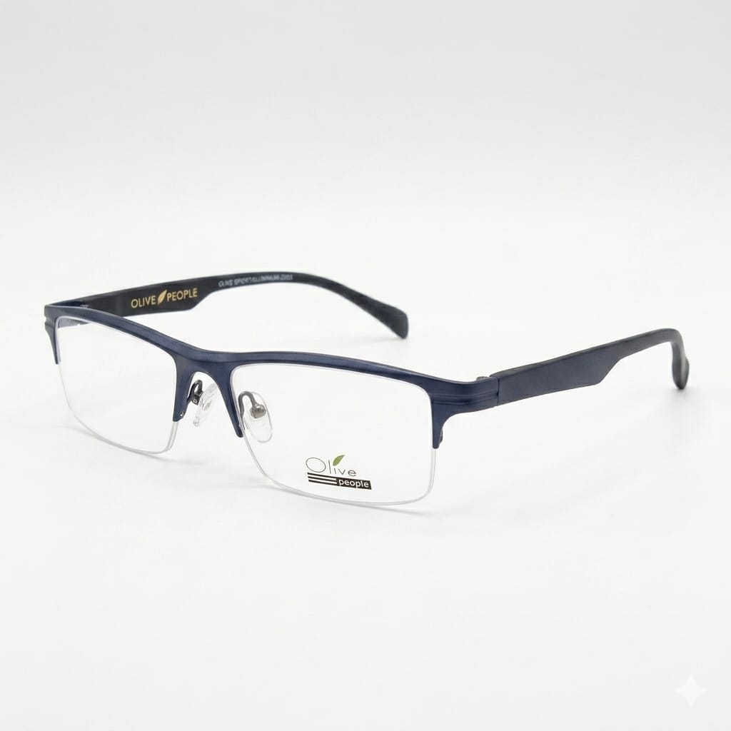 Armazón Oftálmico Olive People ALUMINUM-2003 Azul/Negro