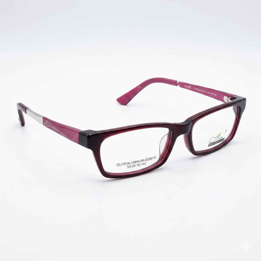 Armazón Oftálmico Olive People ALUMINUM-GD9019 Café/Rosa
