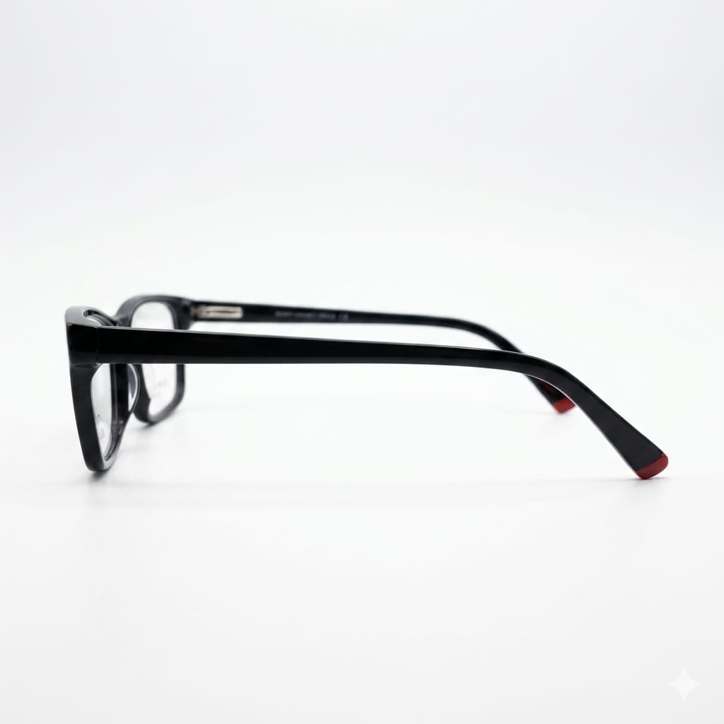 Armazón Oftálmico Olive People ALUMINUM-GD9019 Negro/Rojo