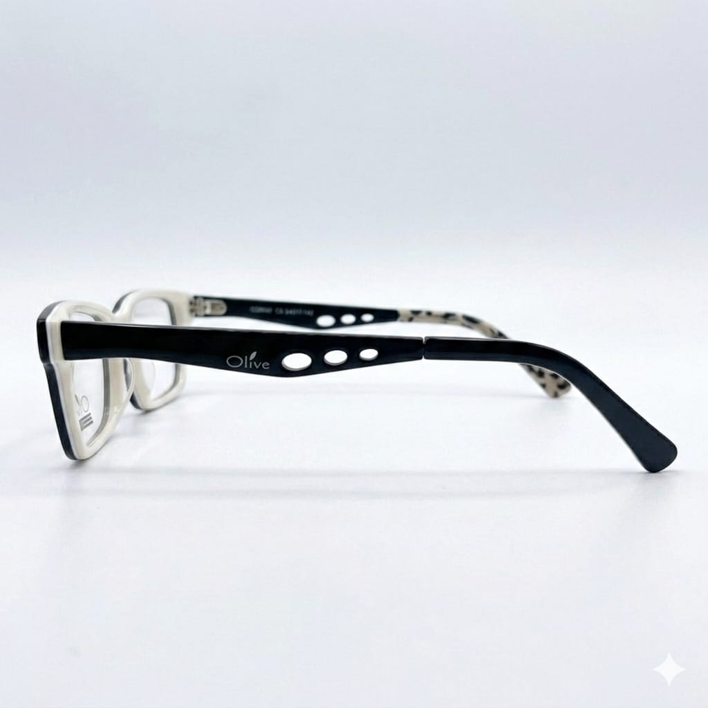 Armazón Oftálmico Olive People GD9040 Negro/Blanco/Carey