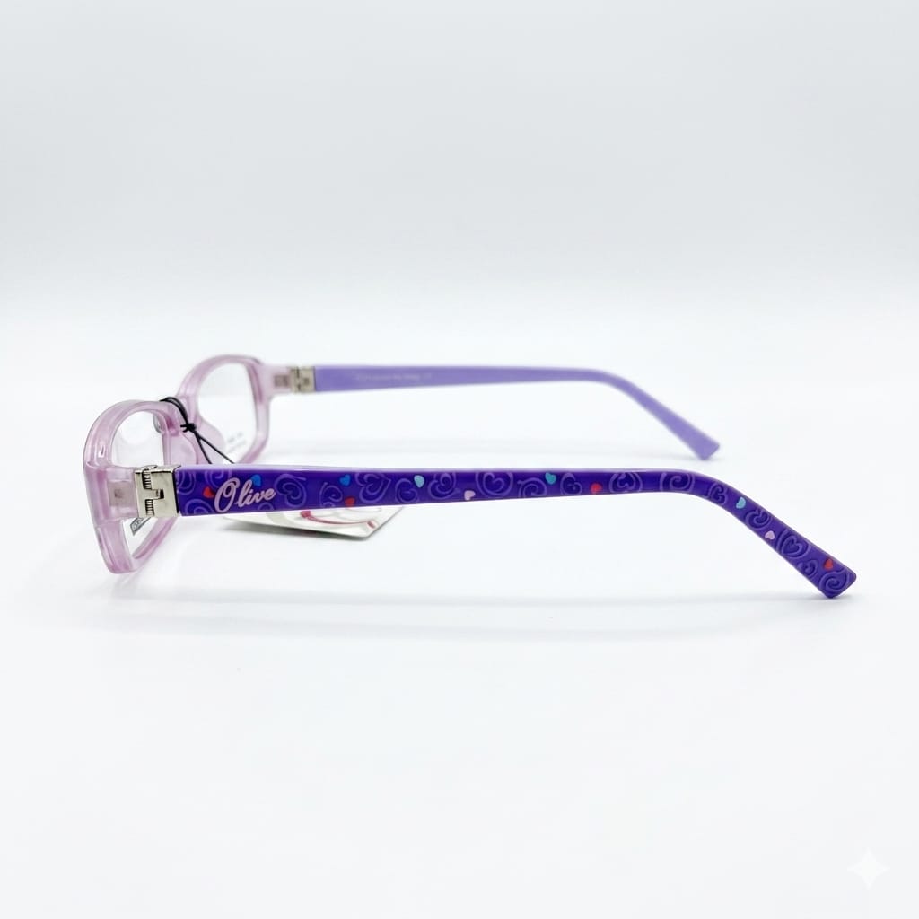 Armazón Oftálmico/Kids Olive Kids KIDS-1535P Morado/Tansparente/Estampado