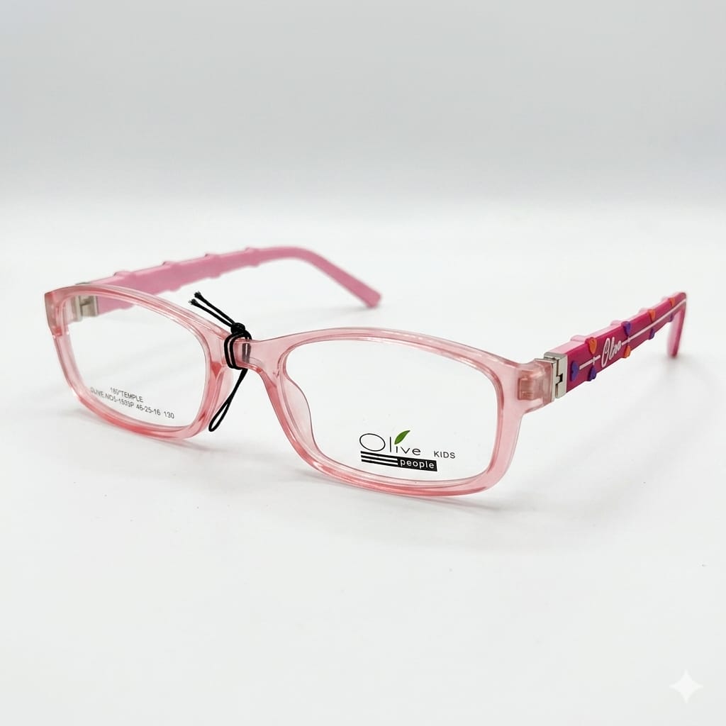 Armazón Oftálmico/Kids Olive Kids KIDS-1532P Rosa/Transparente/Estampado