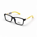 Armazón Oftálmico/Kids Olive People DHR7007B Negro/Amarillo/Blanco