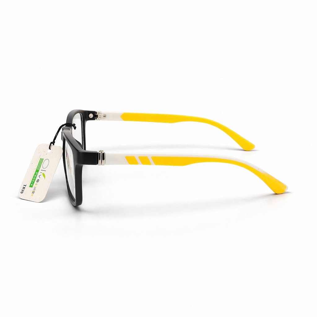 Armazón Oftálmico/Kids Olive People DHR7007B Negro/Amarillo/Blanco