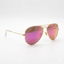 Armazon Oftálmico Ray Ban RB3025.AVIATOR.LARGE.METAL.112/4T Dorado/Transparente