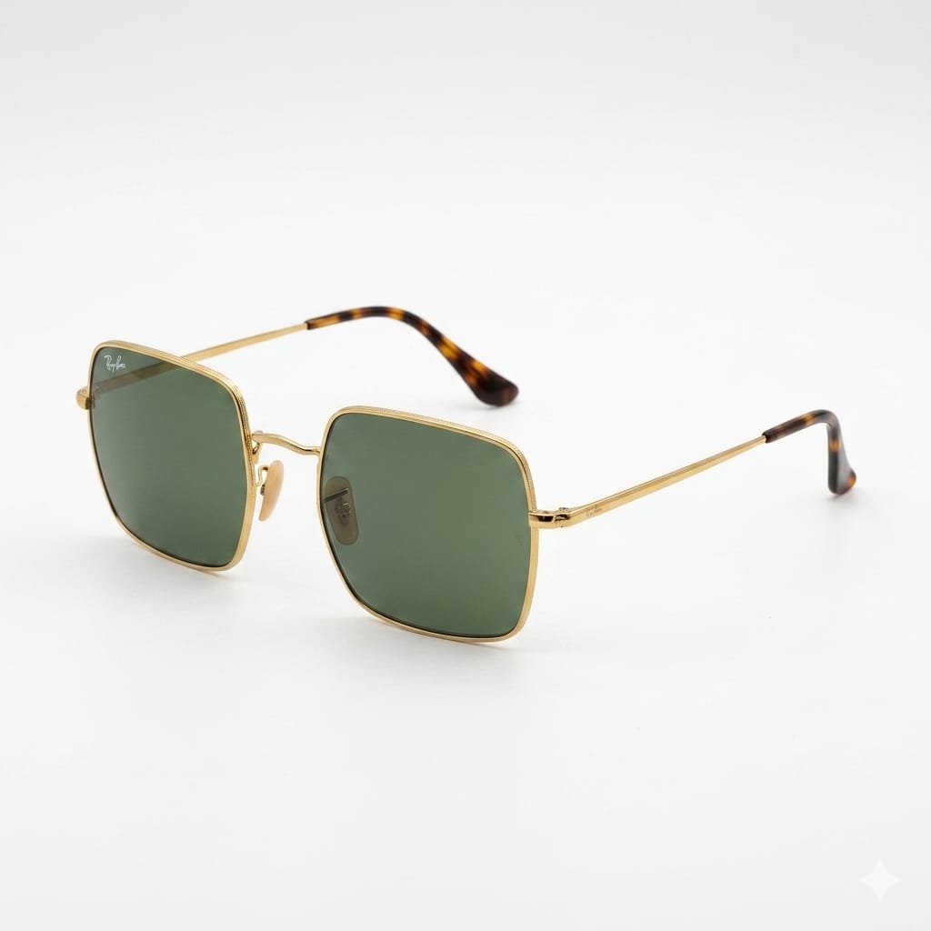 Armazon Oftálmico Ray Ban RB.1971.SQUARE.9147/3F Dorado/Carey
