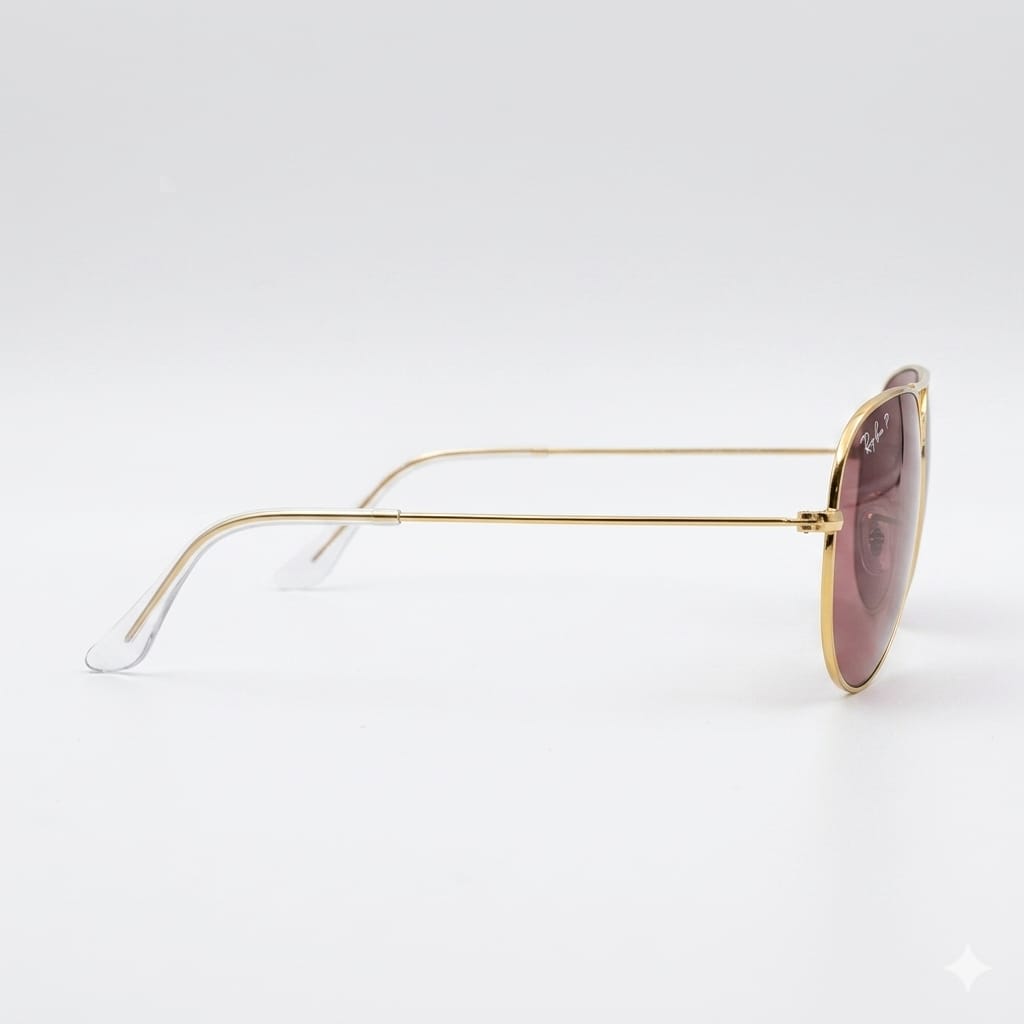 Armazon Oftálmico Ray Ban RB3025.AVIATOR.LARGE.METAL.9196/AF Dorado/Transparente