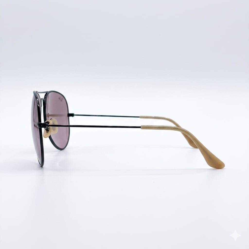Armazon Oftálmico Ray Ban RB3025.AVIATOR.LARGE.METAL.9066/Z0 Negro/Cafe