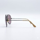 Armazon Oftálmico Ray Ban RB3025.AVIATOR.LARGE.METAL.9066/Z0 Negro/Cafe