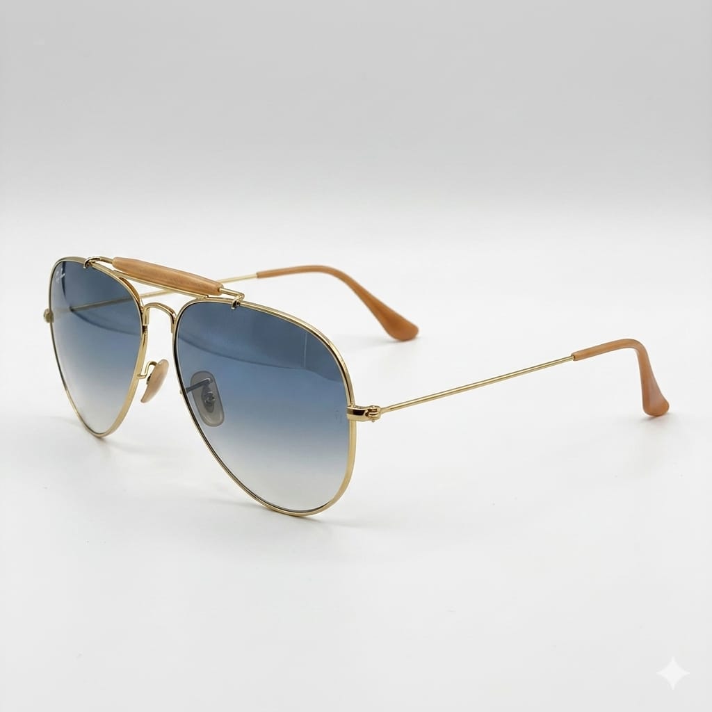 Armazón Solar Ray Ban RB3138.SHOOTER Dorado/Cafe