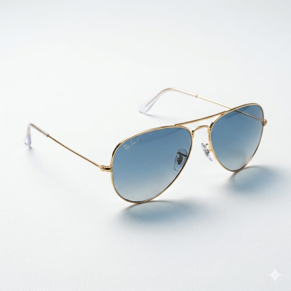 Armazon Solar Ray Ban RB3025.AVIATOR.LARGE.METAL.9196/S2 Dorado/Transparente