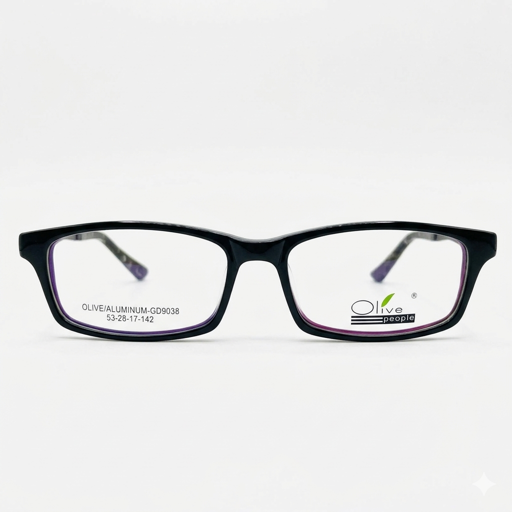 Armazón Oftálmico Olive People GD-9038 Negro/Marmol