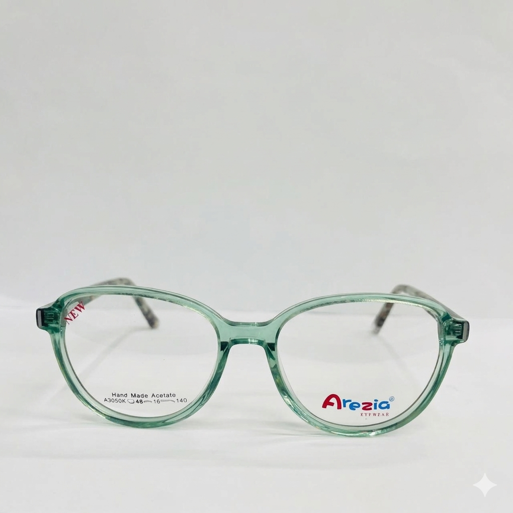 Armazón Oftálmico/Kids Arezia A3050K Verde/Carey