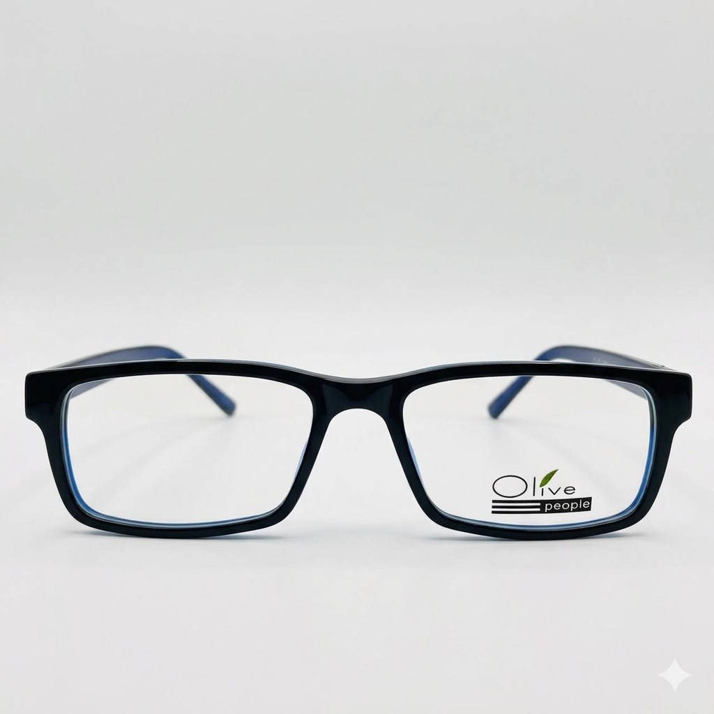 Armazón Oftálmico Olive People Olive-A4058 Negro/Azul