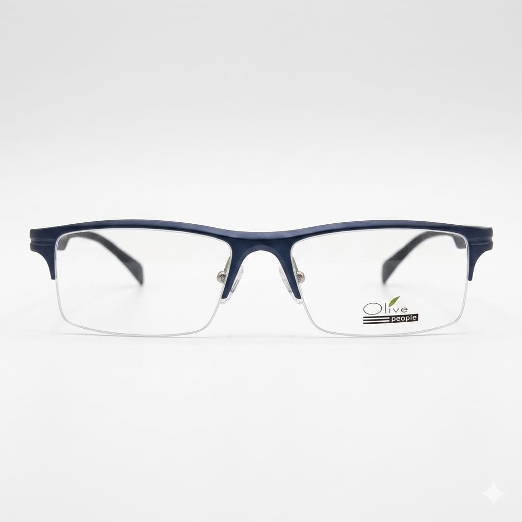 Armazón Oftálmico Olive People ALUMINUM-2003 Azul/Negro