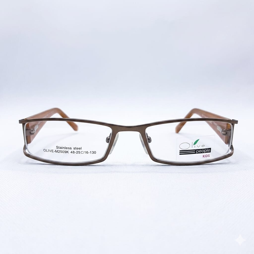 Armazón Oftálmico/Kids Olive Kids M2509K Café/Estampado/Naranjas