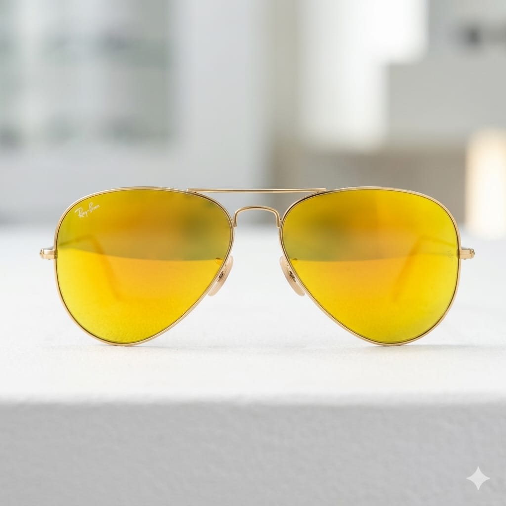 Armazon Oftálmico Ray Ban RB3025.AVIATOR.LARGE.METAL.112/19 Dorado/Transparente