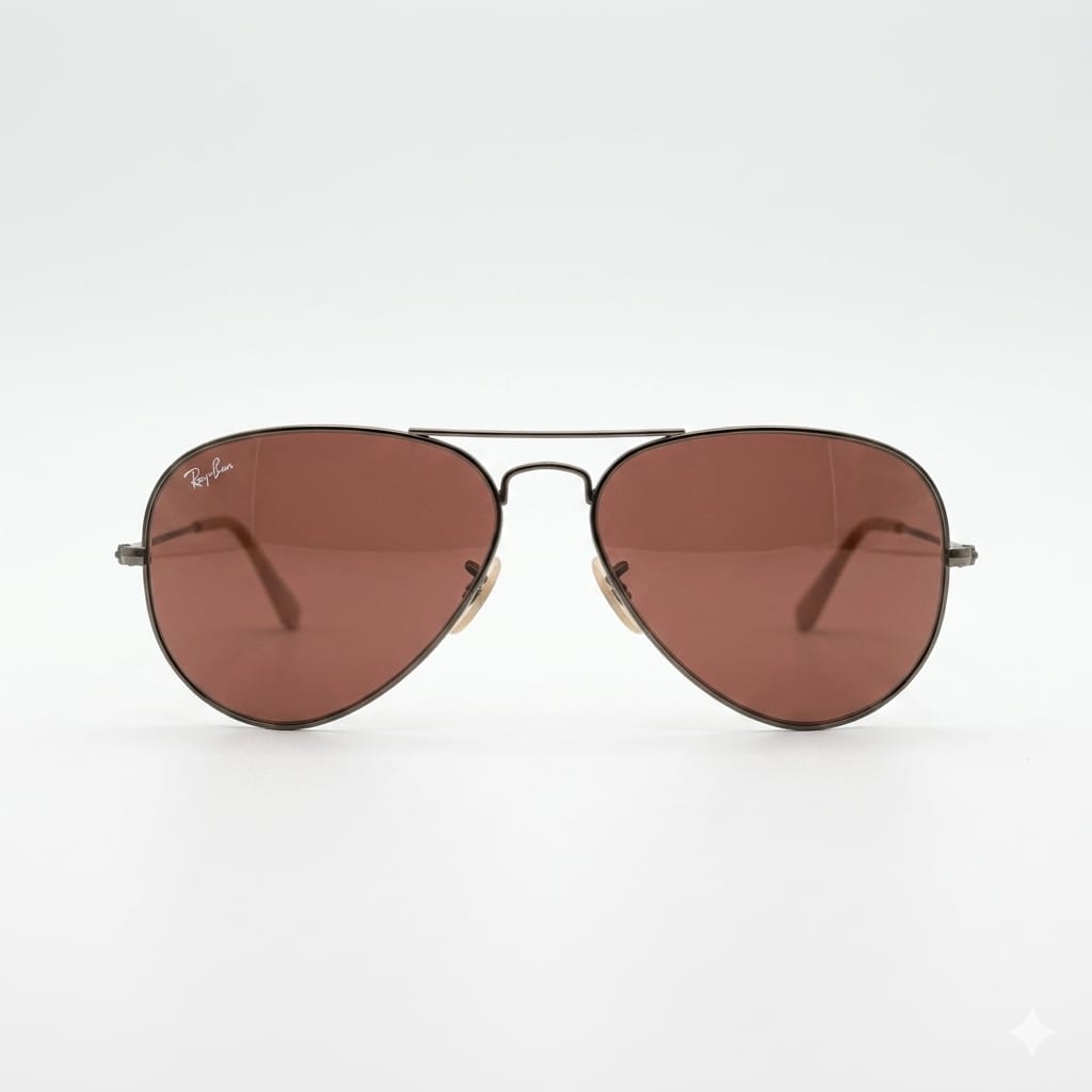 Armazon Oftálmico Ray Ban RB3025.AVIATOR.LARGE.METAL.167/2K Cafe