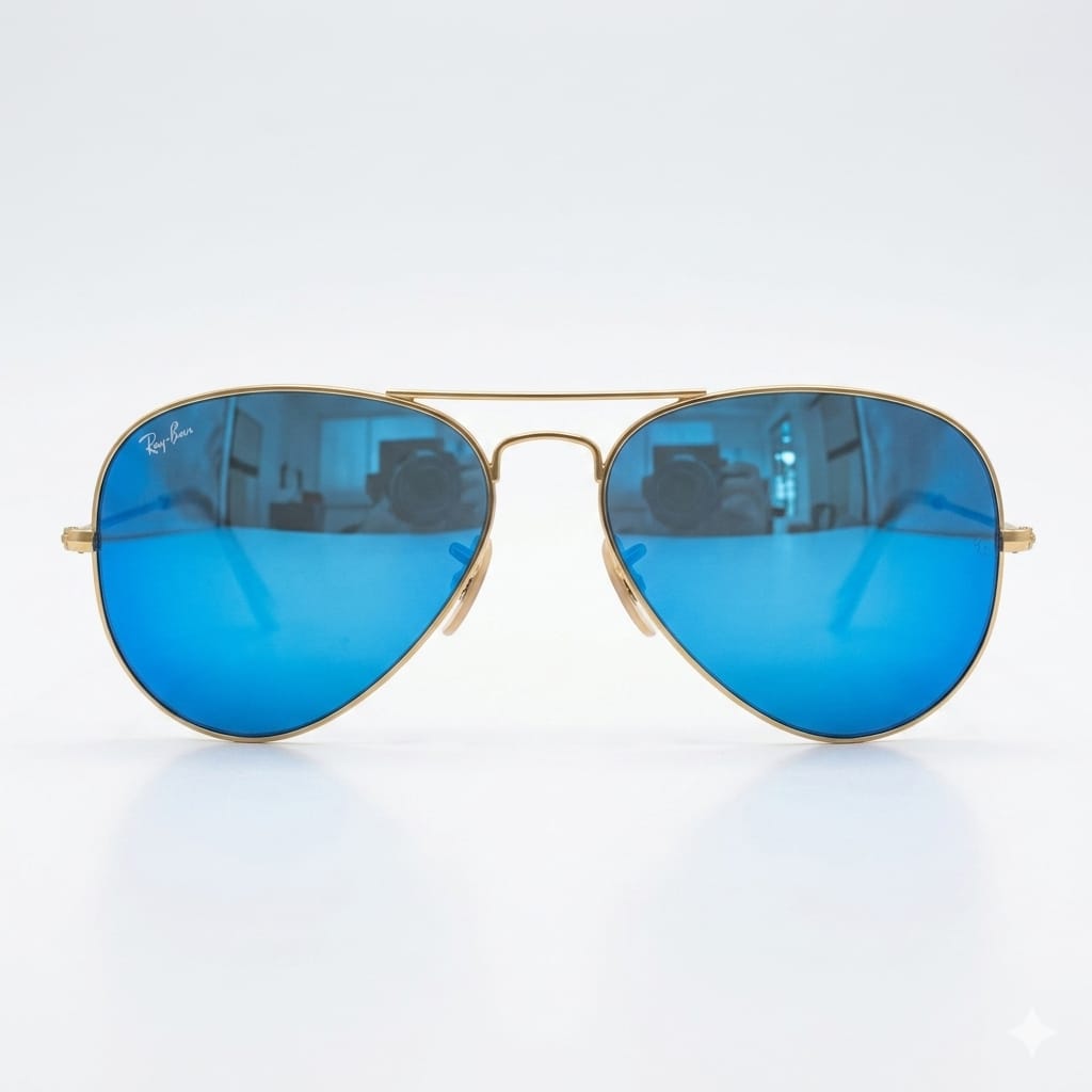 Armazon Solar Ray Ban RB3025.AVIATOR.LARGE.METAL.112/17 Dorado/Transparente