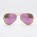 Armazon Oftálmico Ray Ban RB3025.AVIATOR.LARGE.METAL.112/41 Dorado/Transparente