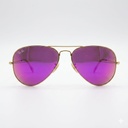 Armazon Oftálmico Ray Ban RB3025.AVIATOR.LARGE.METAL.112/4T Dorado/Transparente