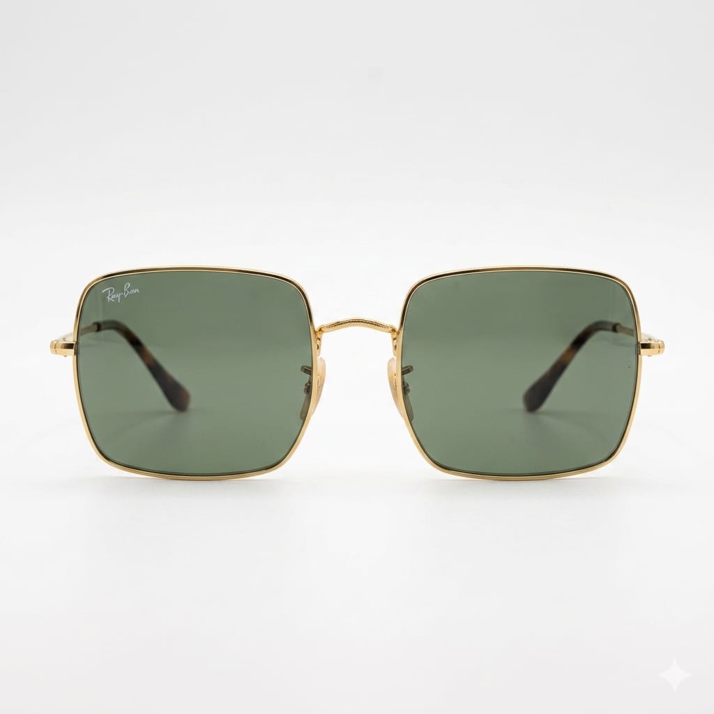 Armazon Oftálmico Ray Ban RB.1971.SQUARE.9147/3F Dorado/Carey