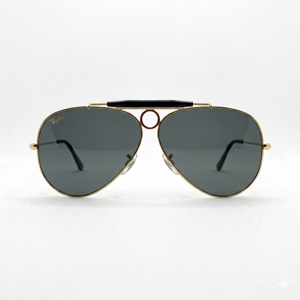 Armazon Oftálmico Ray Ban RB3138.SHOOTER.9240/B1 Dorado/Azul