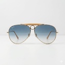 Armazón Solar Ray Ban RB3138.SHOOTER Dorado/Cafe