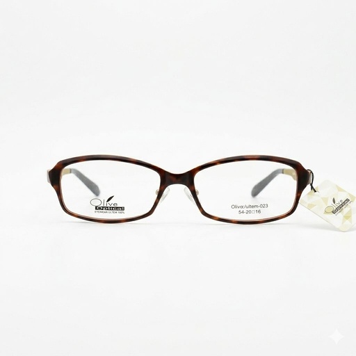 [AOLLUL23CAEY] Armazón Oftálmico Olive optical ultem-023 Café/Carey