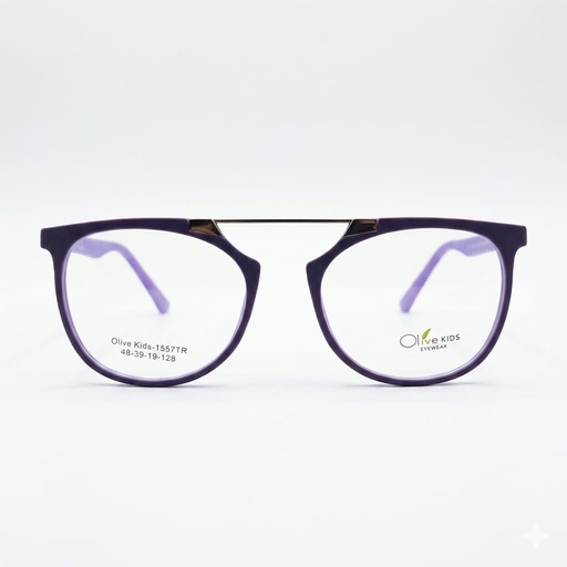 [AOLSKITRMODO] Armazón Oftálmico/Kids Olive Kids Kids-1557TR Morado
