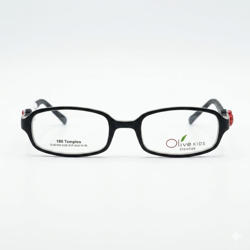 [AOLSKI7PNEDO] Armazón Oftálmico/Kids Olive Kids Kids-1517P Negro/Beige/Gris/Estampado