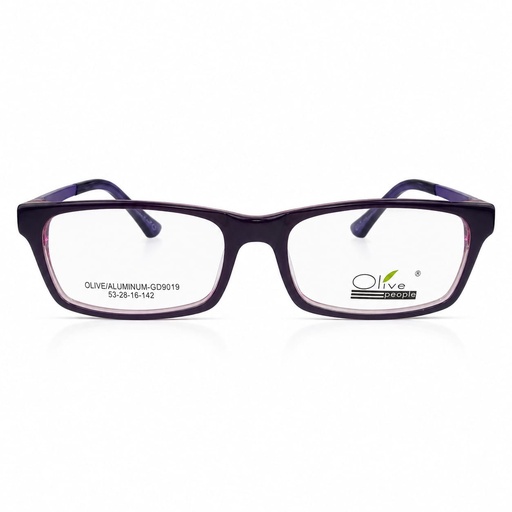 [AOLEAL19NEUL] Armazón Oftálmico Olive People ALUMINUM-GD9019 Negro/Rosa/Morado/Azul