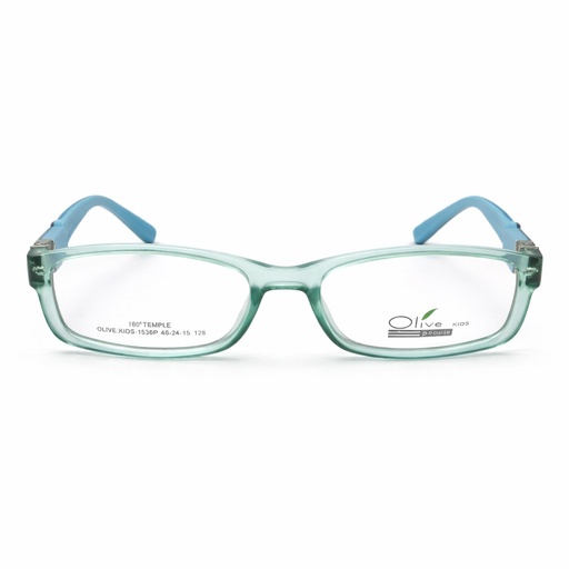 [AOLSKI6PVEDO] Armazón Oftálmico/Kids Olive Kids KIDS-1536P Verde/Transparente/Azul/Estampado