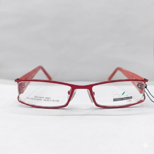 [AOLSM29KROSA] Armazón Oftálmico/Kids Olive Kids M2509K Rojo/Estampado/Rosa