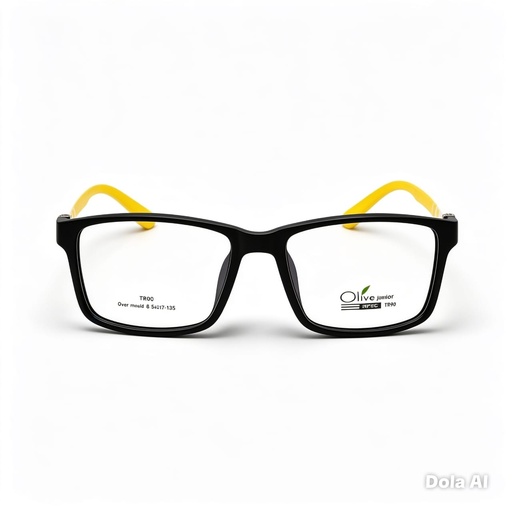 [AOLEDH7BAMRO] Armazón Oftálmico/Kids Olive People DHR7007B Negro/Amarillo/Blanco