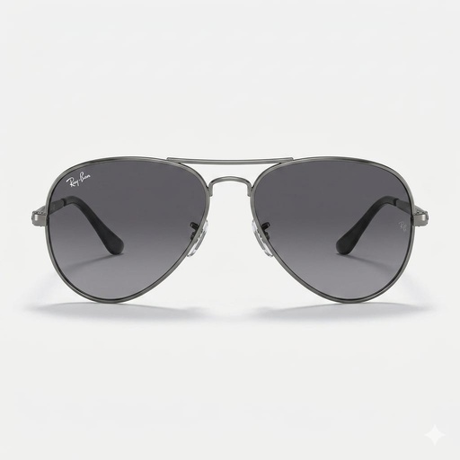 [MRANRB56GRRO] Armazon Solar Ray Ban RB.3925.AVIATOR.MAX.004/56 Gris/Negro