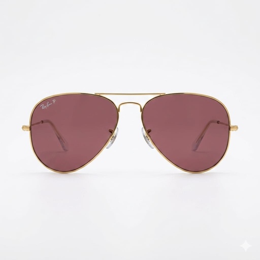 [MRANRBAFDOTE] Armazon Oftálmico Ray Ban RB3025.AVIATOR.LARGE.METAL.9196/AF Dorado/Transparente