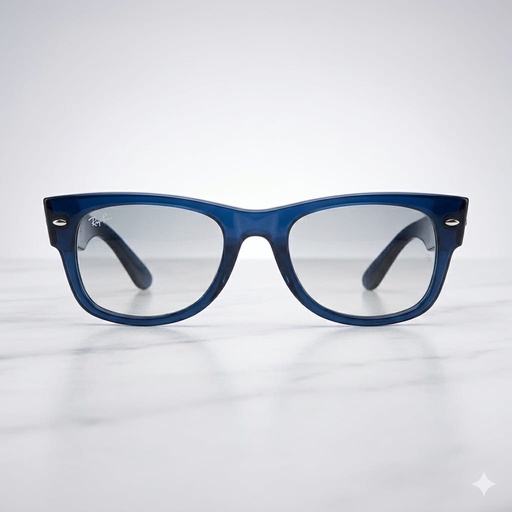 [MRANRBERAZTE] Armazon Solar Ray Ban RB.0832S.MEGA.WAYFARER Azul/Transparente